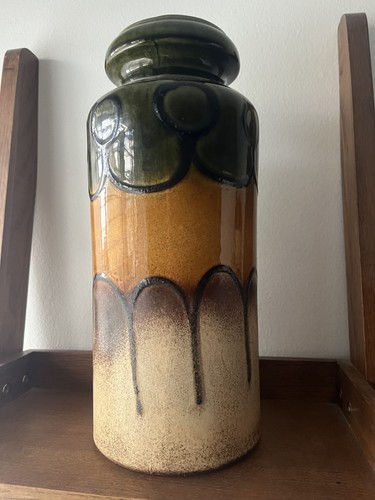 Vintage 70s west german vase - vintage,