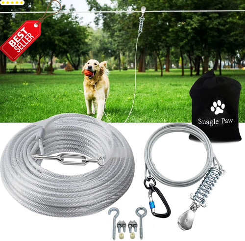 Dog trolley runner system - dog,