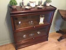 A QUALITY ANTIQUE MAHOGANY, GLOBE WERNICKE BOOKCASE CIRCA 1900. 