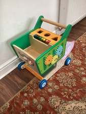 Child’s ELC Wooden Shopping Trolley