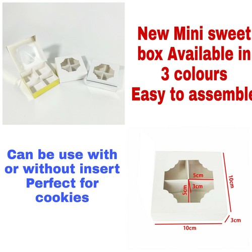 New filled mini sweet boxes - new, 4