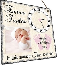 Baby Photo Birth Record Time