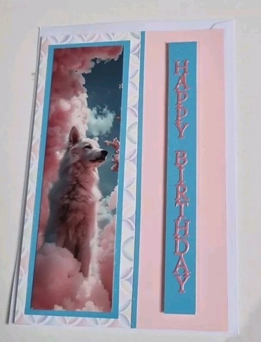 Handmade card happy birthday - handmade,