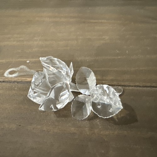 Swarovski crystal clear rose - swarovski,