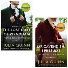 Julia Quinn Two Dukes of Wyndham Series 2 Books Collection Set (The Lost Duke Of