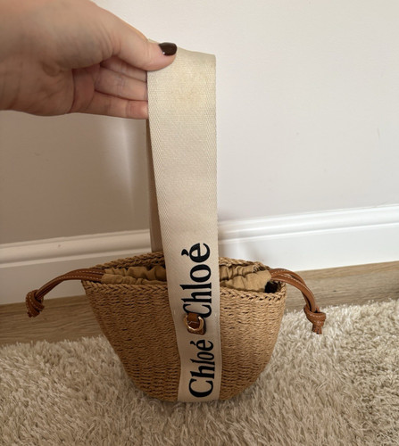 Chloé beige straw - chloé,