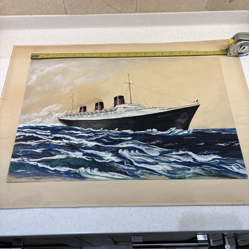 Maritime nautical painting - maritime, ss