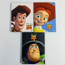 Toy Story Trilogy DVD Collection Pixar Disney Classics 1 2 3 with Slipcases