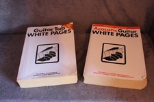 Pair of White Pages Guitar
