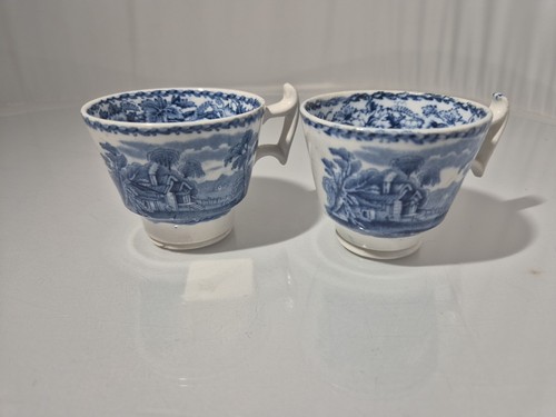 Pair antique english porcelain - pair,