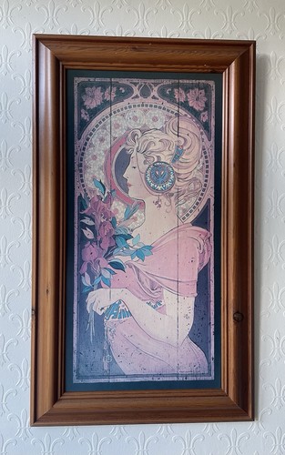 Mucha art nouveau vintage - mucha,