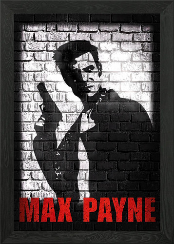 Max payne video game poster - payne,