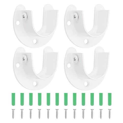 Closet rod bracket 4pcs - rod, bracket,