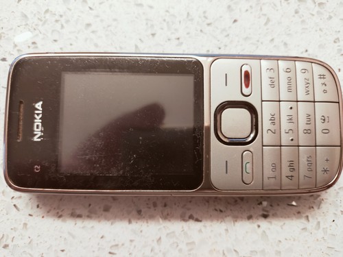 Used nokia silver - c2-01,