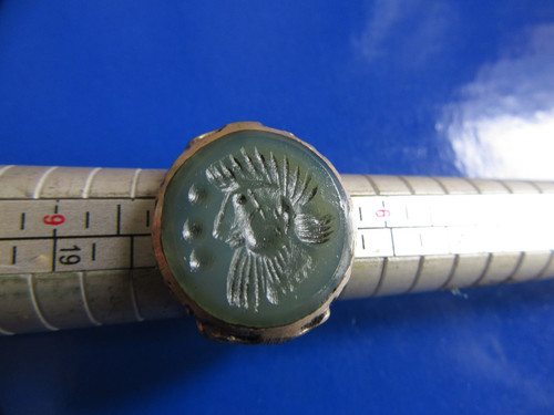 Ancient roman intaglio stone - roman,