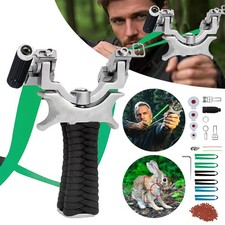 Stainless Steel Hunting Powerful Outdoor Slingshot Sport Shooting