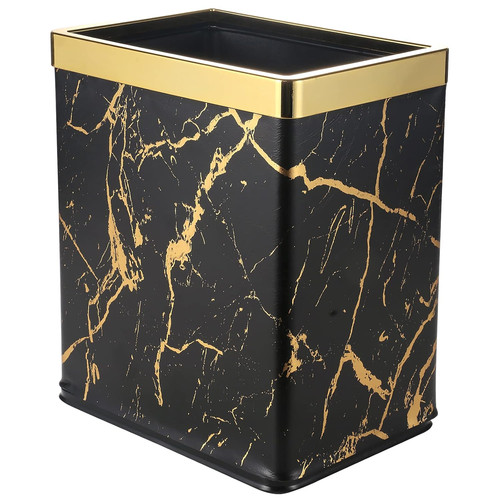 Metal recycling waste bin with - waste,