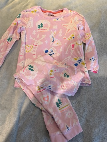 Girls pink pyjamas age - girls, m&s