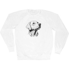 'Labrador Retriever ' Adult Sweatshirt / Sweater / Jumper (SW052035)