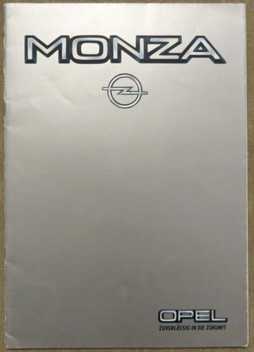 Opel monza brochure - monza,
