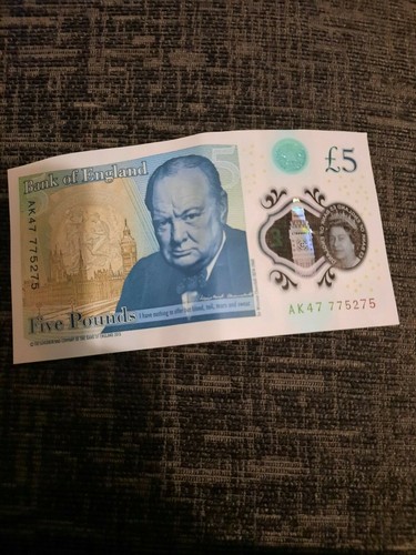 Rare pound notes - rare, £5