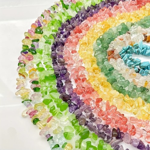 Gemstone chip beads - gemstone,