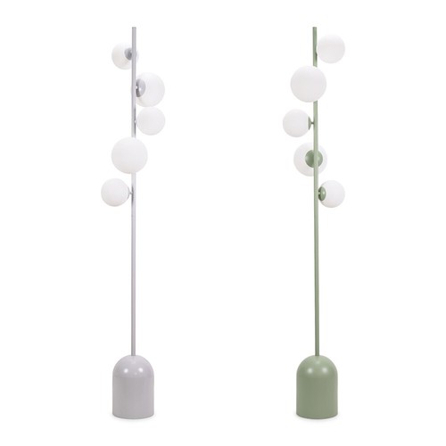 Way floor lamp opaque - opaque, glass