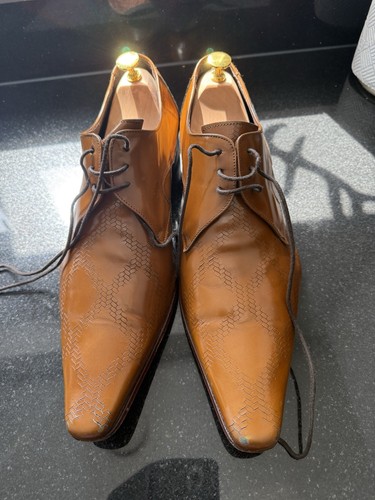 Jeffery west brown leather - west,