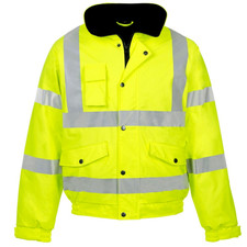 Hi Vis Visbility Viz Bomber