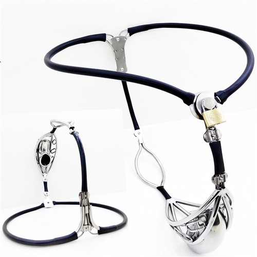 Male stainless steel chastity - male,