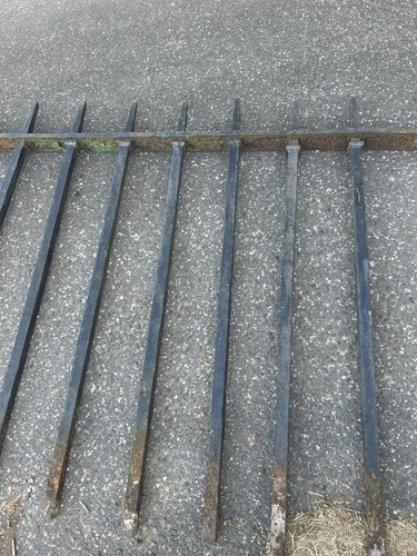 Reclaimed victorian iron fence - reclaimed,