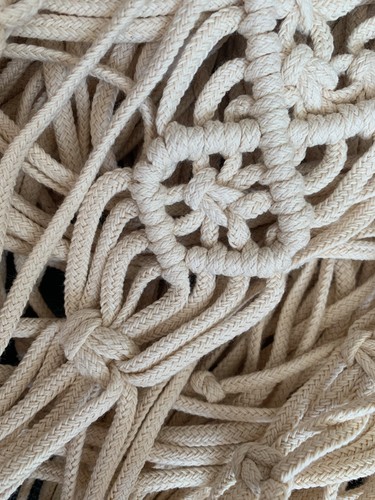 Handmade macrame door - , curtain