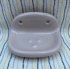 Vintage Ideal Standard Ceramic Twilight Pebble Soap Dish 936