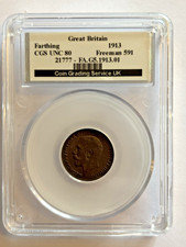 1912–1914 Farthing Set CGS
