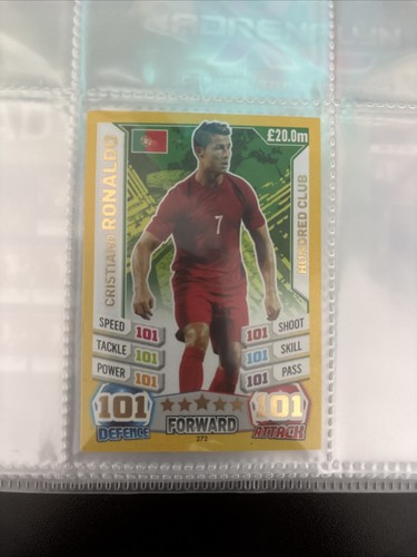 Cristiano ronaldo topps match - ronaldo,