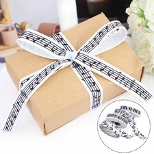 4x Black White Music Note