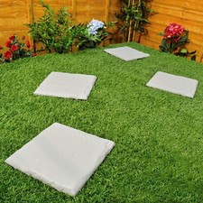 Plastic patio stepping stones - plastic,
