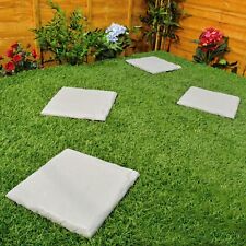 Plastic Patio Stepping Stones 30cm Square Anti Slip Garden Path Paving Slabs