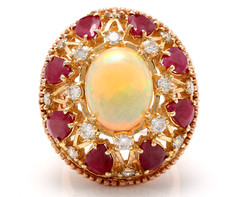 Natural Ethiopian Opal Ruby