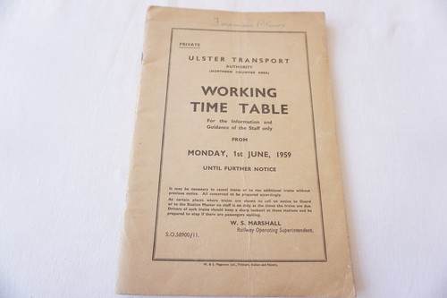 1959 ulster transport - 1959,