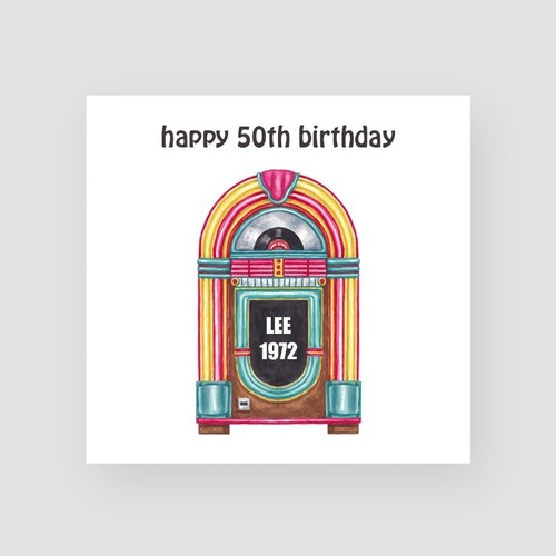 Personalised handmade retro - personalised,