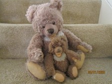 Vintage, Steiff / Hermann ? Zotty, jointed, plush Teddy Bears