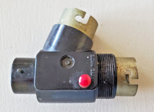 Rare Vintage Switched Bakelite 2 Way Light Fitting 240 Volts Made in England