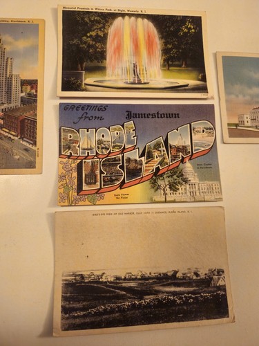 Post cards vintage - ri,