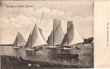 SUFFOLK - RACING ON OULTON BROAD, WRENCH SERIES NO. 1543 (No. 890)