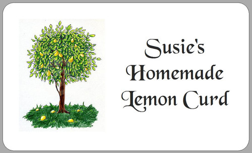 Lemon curd cheese - cheese, stickers
