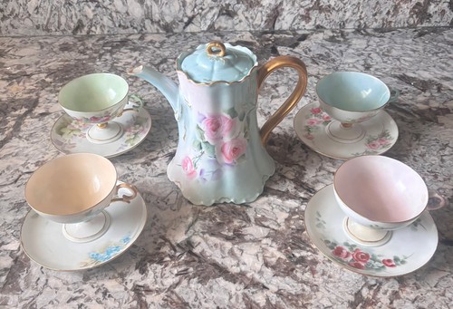 Vintage limoges porcelain - limoges, tea