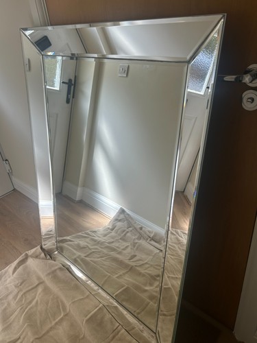 Mirrored glass furniture - mirrored,