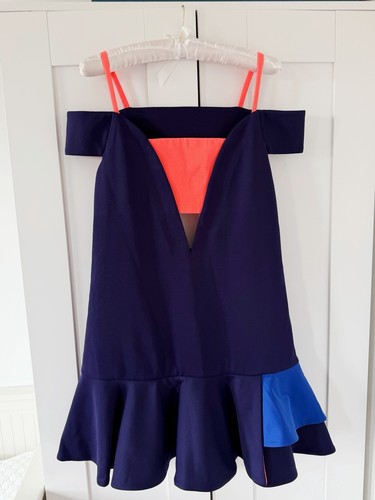 Three floor navy neon - navy, &