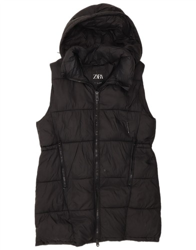 Zara womens hooded longline - zara,